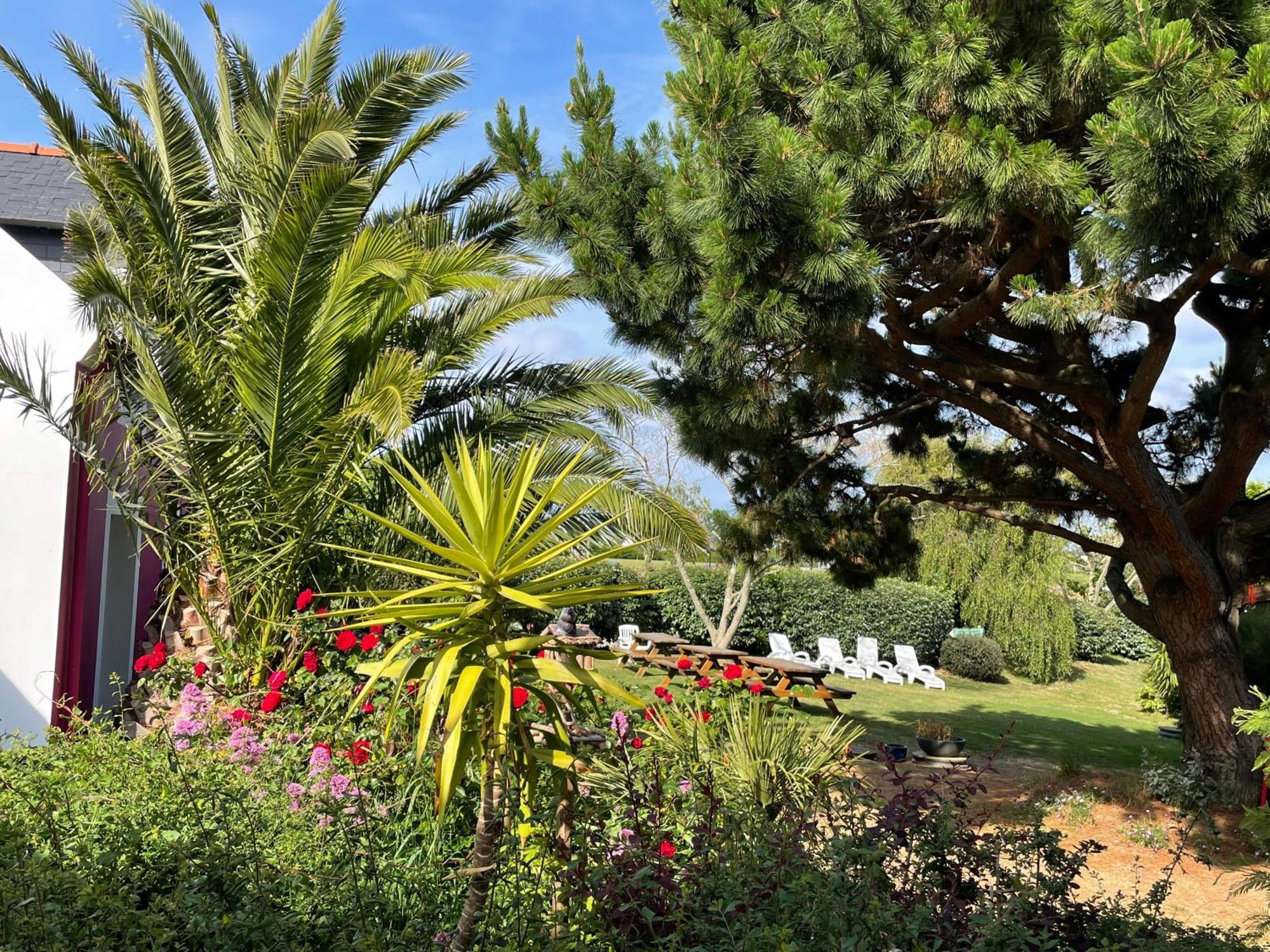 Hotel Aux Tamaris Sauzon Buitenkant foto