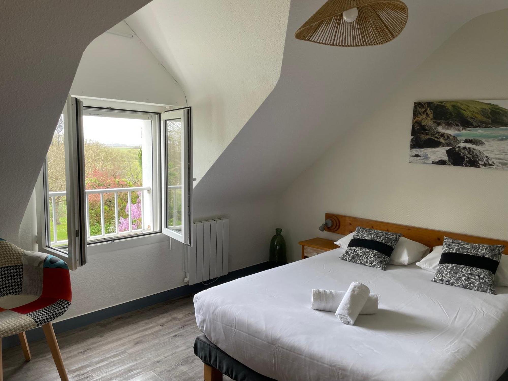 Hotel Aux Tamaris Sauzon Buitenkant foto