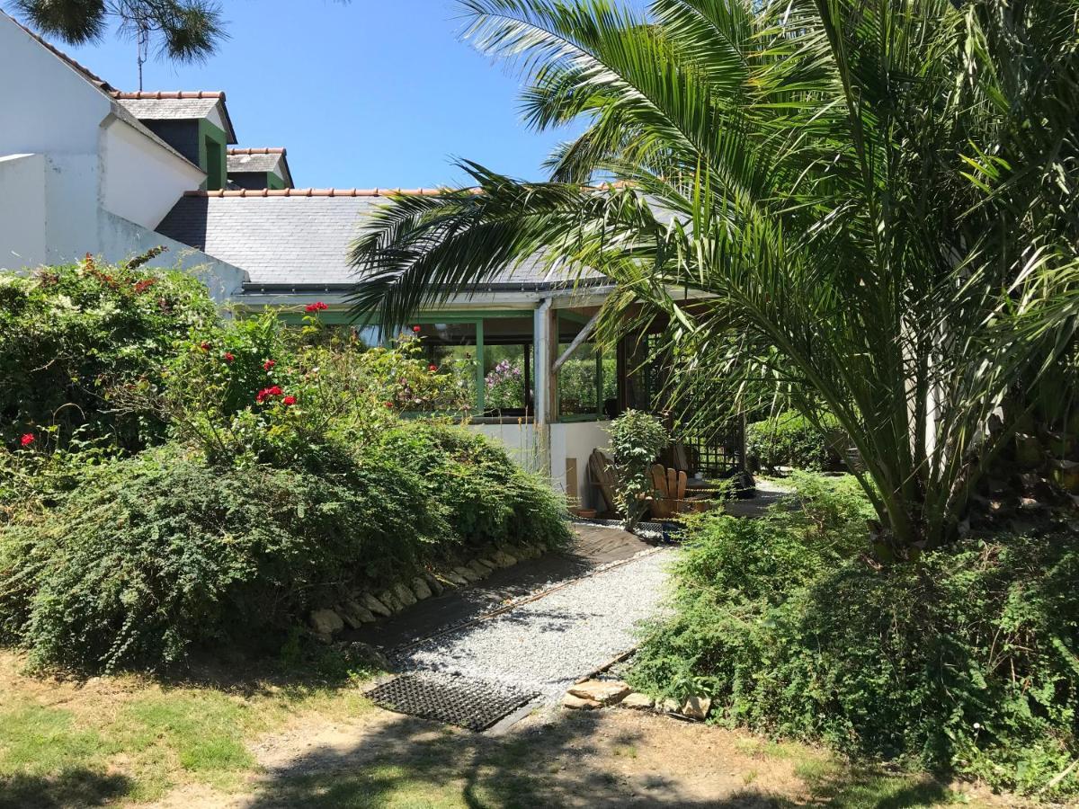 Hotel Aux Tamaris Sauzon Buitenkant foto